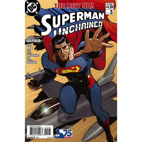 Superman Unchained #5G VF ; DC Comic Book