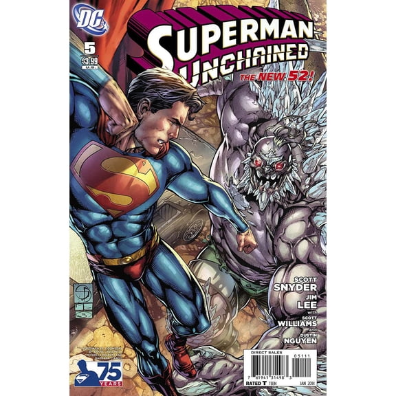 Superman Unchained #5I VF ; DC Comic Book