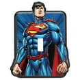 thumbnail image 1 of Superman Unmasked Metal Light Switch Plate, 1 of 1