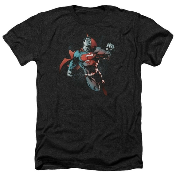 Superman - Up In The Sky - Heather Short Sleeve Shirt - XXX-Large