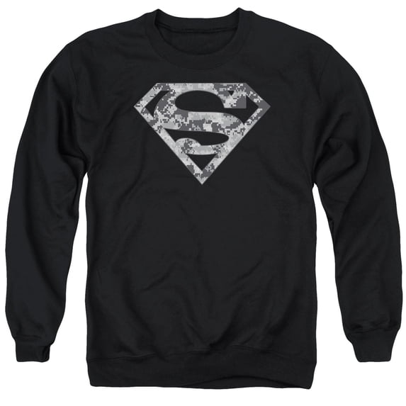 Superman - Urban Camo Shield - Crewneck Sweatshirt - Large