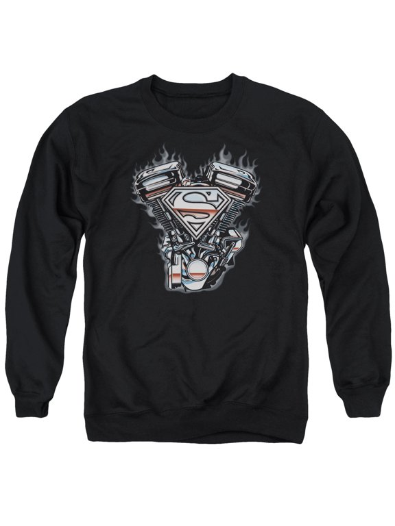 Superman - V Twin Logo - Crewneck Sweatshirt - Medium