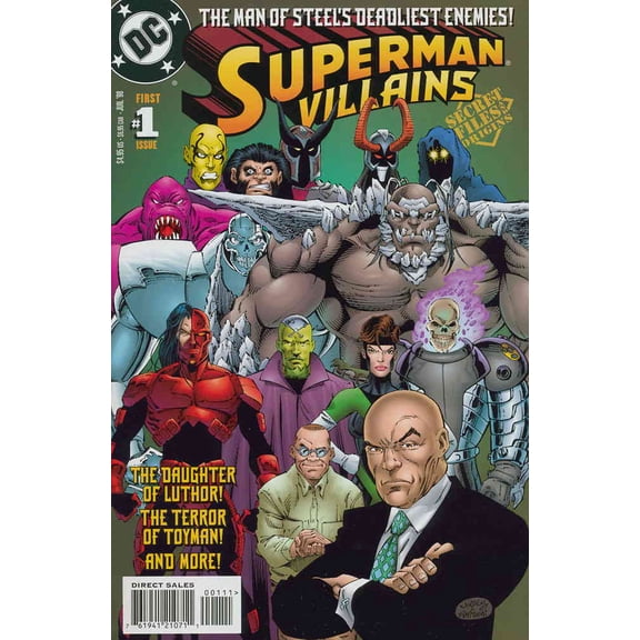 Superman Villains Secret Files #1 VF ; DC Comic Book