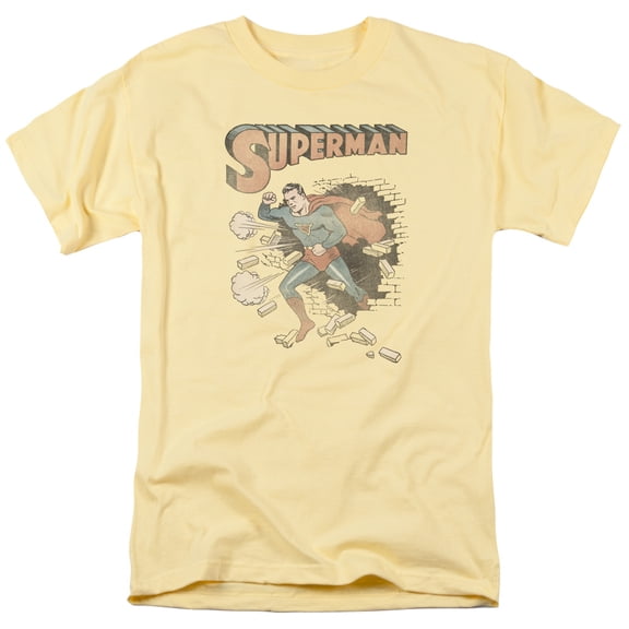 Superman - Vintage Breakthrough - Short Sleeve Shirt - Medium