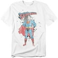 thumbnail image 1 of Superman T-Shirt Vintage Ink Splatter Unisex Graphic Tee For Men & Women, 1 of 7