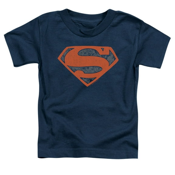 Superman - Vintage Shield Collage - Toddler Short Sleeve Shirt - 2T