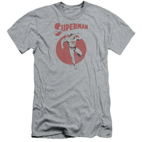 Superman - Vintage Sphere - Slim Fit Short Sleeve Shirt - Large