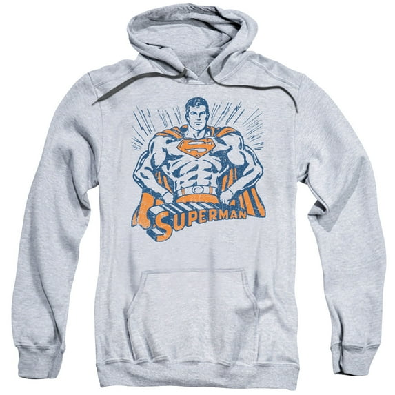 Superman - Vintage Stance - Pull-Over Hoodie - Medium