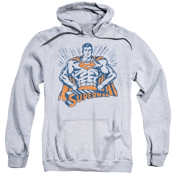 Superman - Vintage Stance - Pull-Over Hoodie - Small