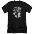 thumbnail image 1 of Superman Vintage Steel Adult 30/1 T-Shirt Black, 1 of 1