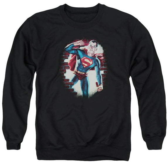 Superman - Vintage Steel - Crewneck Sweatshirt - XXX-Large