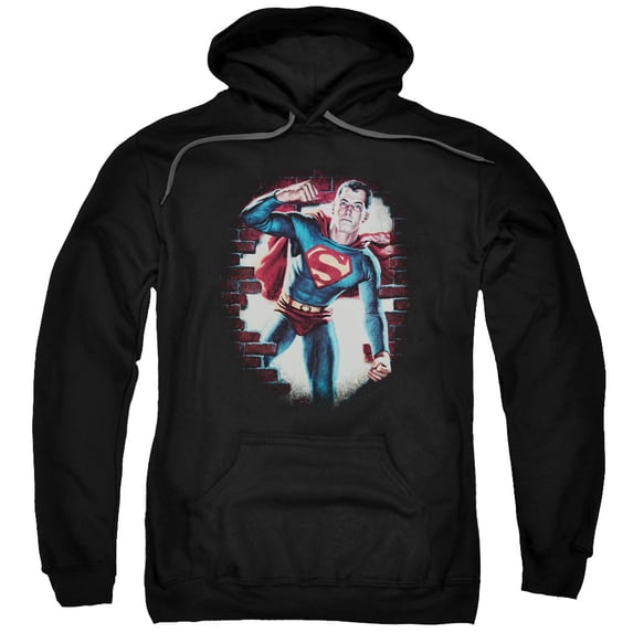 Superman - Vintage Steel - Pull-Over Hoodie - XXXX-Large