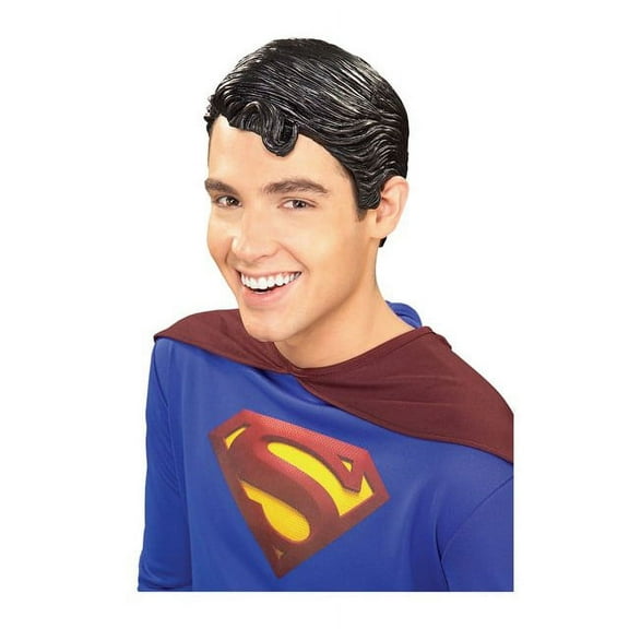 Superman Vinyl Wig Adult