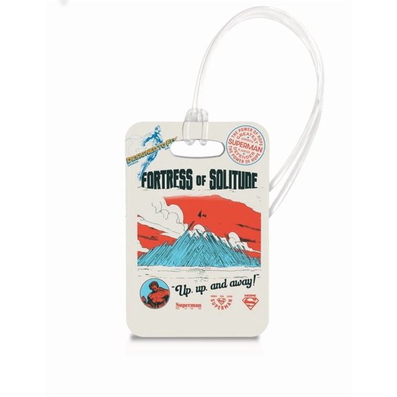 Superman (Visit Fortress of Solitude) Luggage Tag LTREC092