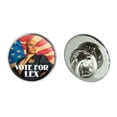 thumbnail image 1 of Superman Vote for Lex Metal 0.75" Lapel Hat Pin Tie Tack Pinback, 1 of 6