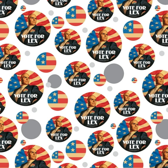 Superman Vote for Lex Premium Gift Wrap Wrapping Paper Roll