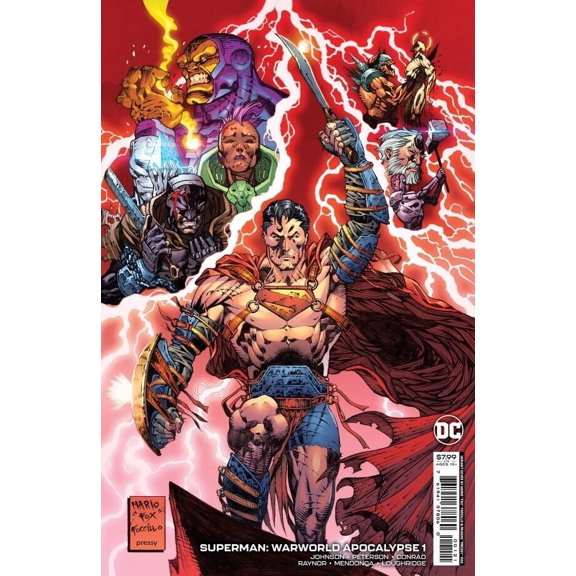 Superman: Warworld Apocalypse #1A VF ; DC Comic Book