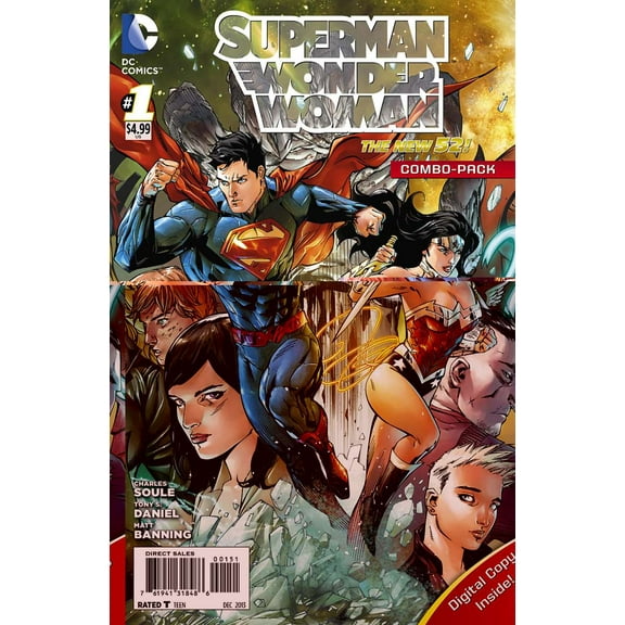 Superman/Wonder Woman #1D VF ; DC Comic Book