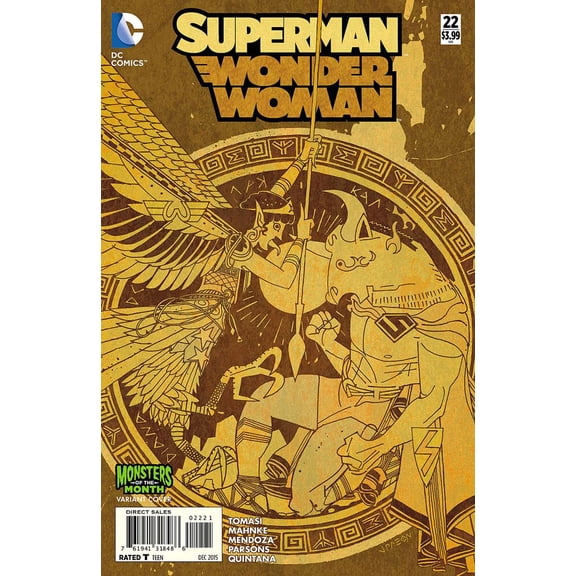 Superman/Wonder Woman #22A VF ; DC Comic Book