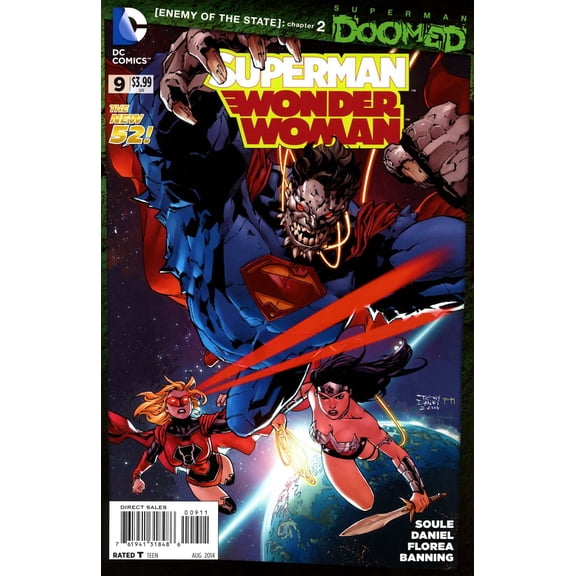 Superman/Wonder Woman #9 VF ; DC Comic Book