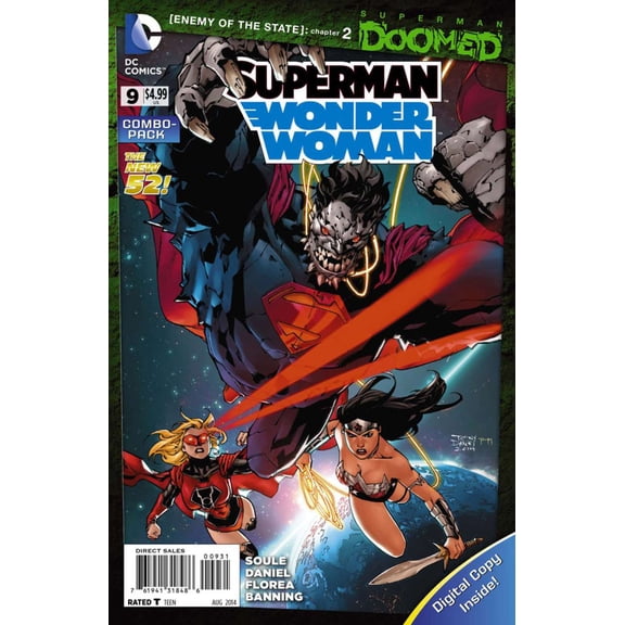 Superman/Wonder Woman #9B VF ; DC Comic Book