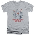 thumbnail image 1 of Superman - Working Class - Slim Fit V Neck Shirt - Large, 1 of 2