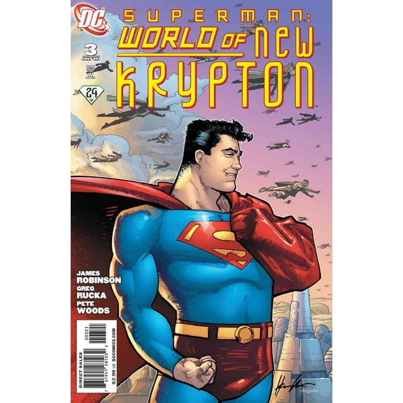 Superman: World of New Krypton #3A VF ; DC Comic Book