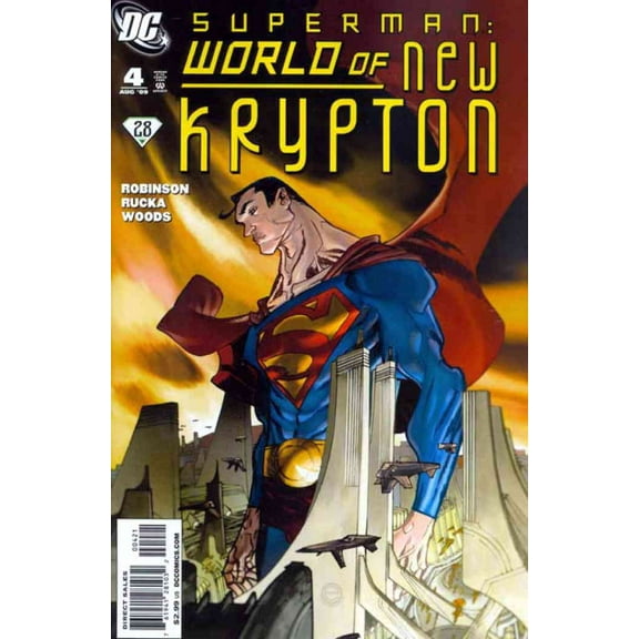 Superman: World of New Krypton #4A VF ; DC Comic Book