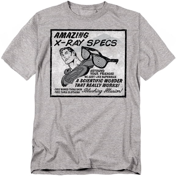 Superman T-Shirt Xray Specs Advert Unisex Graphic Tee for Men & Women