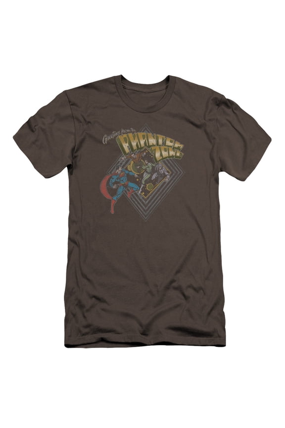 Superman - Zod Greetings - Premium Slim Fit Short Sleeve Shirt - Medium