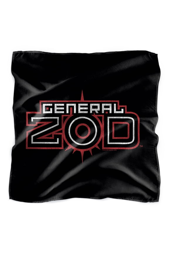 Superman Zod Logo Bandana (21 in x 21 in)