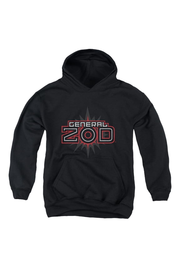 Superman - Zod Logo - Youth Hooded Sweatshirt - Medium