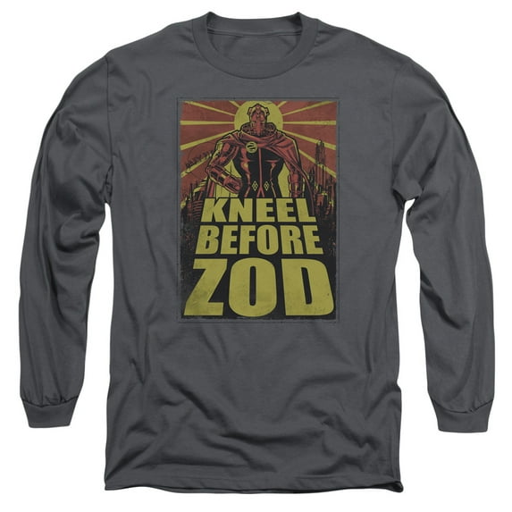 Superman - Zod Poster - Long Sleeve Shirt - XX-Large