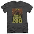 thumbnail image 1 of Superman - Zod Poster - Slim Fit V Neck Shirt - Large, 1 of 2