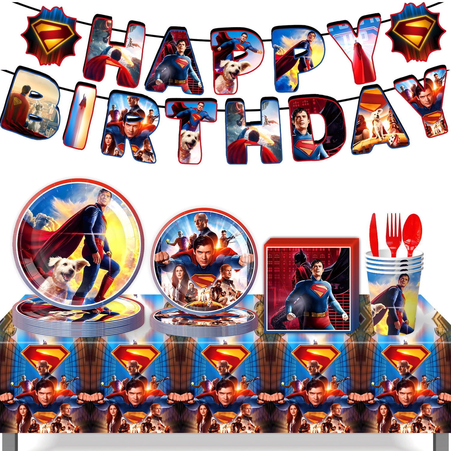 Buy Bluey Birthday Party Supplies, Bluey Themed Birthday Party Decorations Set Includes Happy Birthday Banner Cake Topper Birthday Balloons Invitation Card For Kids Birthday Decorations - View #10