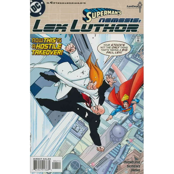 Superman's Nemesis: Lex Luthor #4 VF ; DC Comic Book