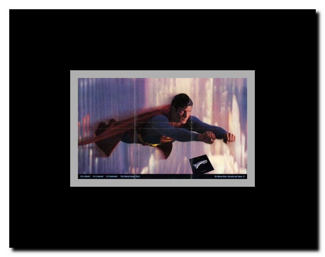 Superman: the Movie Framed Movie Poster