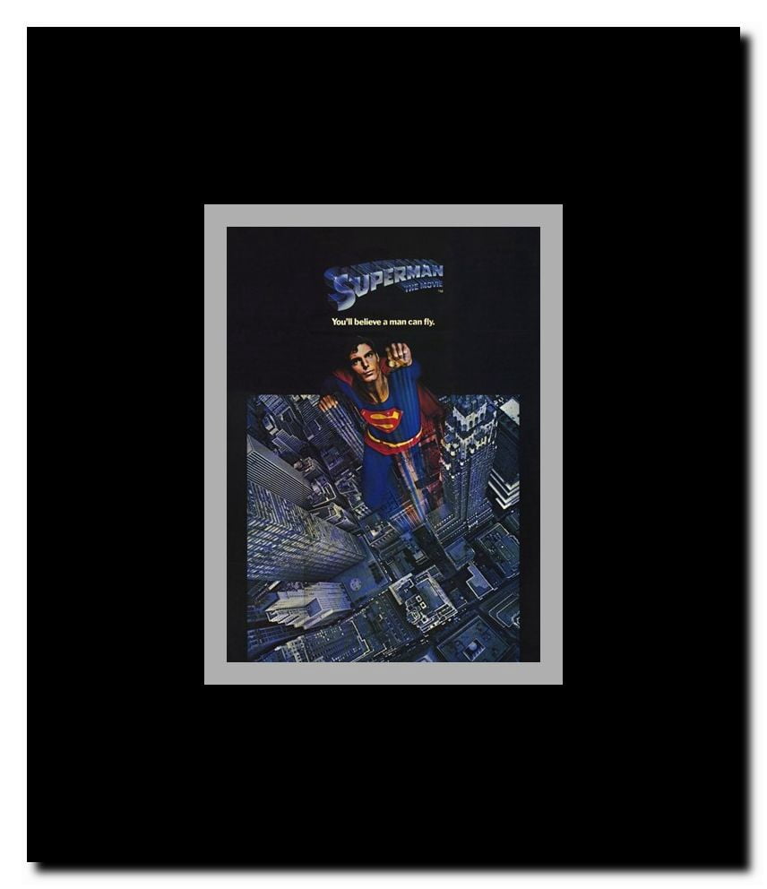 Superman: the Movie Framed Movie Poster