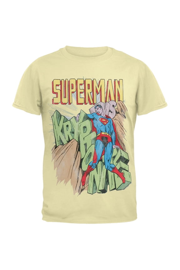 vs. Kryptonite Men's T-Shirt, Cream, Small
