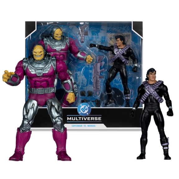 Superman vs Mongul 2PK (DC Multiverse: Return of Superman) 7" Action Figure and Mega Figure - McFarlane Toys