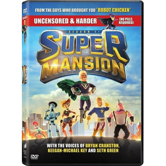 Supermansion: Season One (DVD), Sony Pictures, Animation