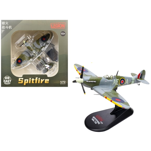 Supermarine Spitfire Mk Vb Fighter Aircraft "No. 402 City of Winnipeg Squadron" (1943-1944) 1/72 Diecast Model by Legion