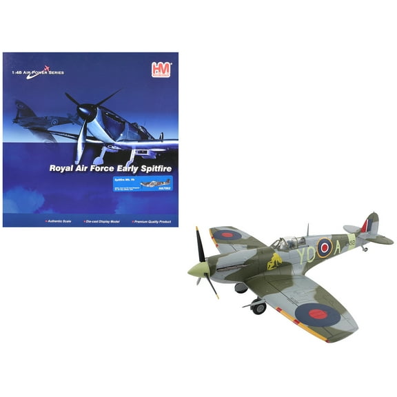 Supermarine Spitfire Mk Vb Fighter Aircraft Royal Canadian Air Force 1/48 Diecast Model by Hobby Master