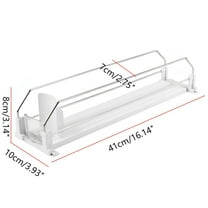 Supermarket Freezer Beverage Pusher | Automatic Spring-Loaded Drink Organizer | Fridge & Cooler Storage Rack for Cans, Bottles, Soda & Beer | Easy Installation No Tools Required | 1 Set