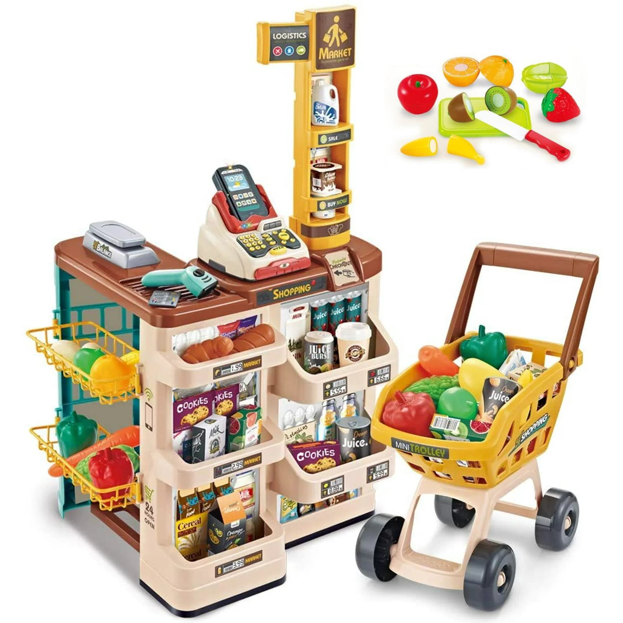 Misco Toys Kids Pretend Play Blender Toy Playset Kitchen Appliances,  Childrens Pretend Play Action-Fun Appliance Set For Toddler