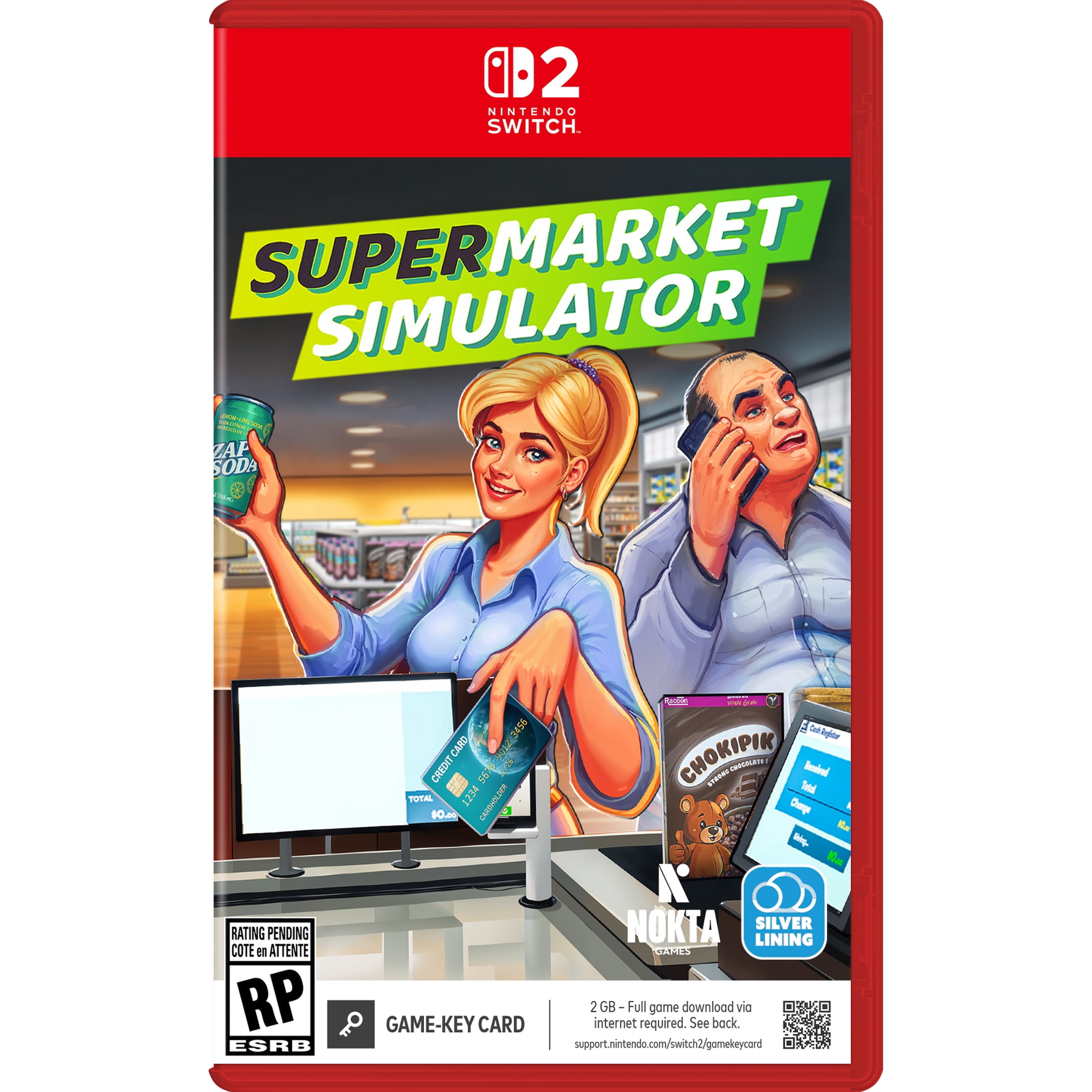 Supermarket Simulator - Fully Stocked Edition -Nintendo Switch 2 Game