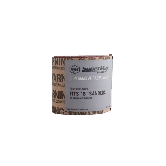 Supermax Tools 60-Grit Individual Sandpaper Wrap For The 16 In. Drum Sander