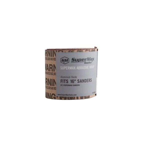 Supermax Tools 80-Grit Individual Sandpaper Wrap For The 16 In. Drum Sander