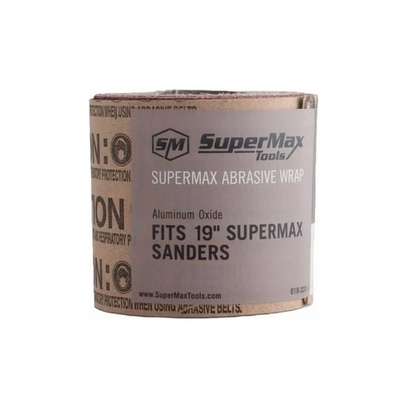 Supermax Tools 100 Grit Individual Sandpaper Wrap For 19-38 Drum Sander