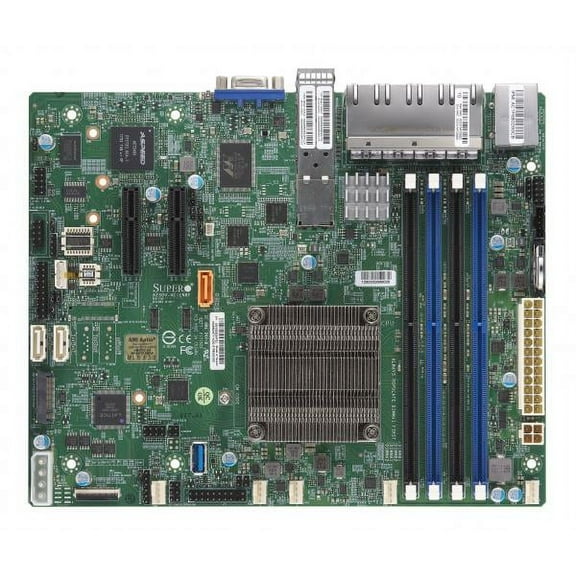 Supermicro A2SDV-4C-LN10PF Motherboard - Intel Atom Processor C3558 - Single Socket FCBGA1310 - DDR4 -2133 MHz Flex ATX